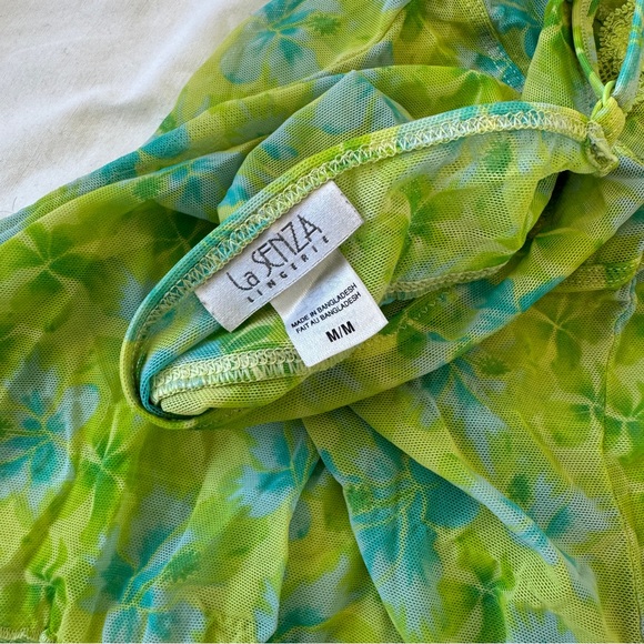 La SENZA Green and Blue Floral Camisole - Picture 7 of 8